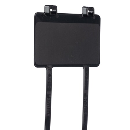 Panduit Cable Tie, 7-1/2 in L, 1-3/4 in Max Bundle Dia., Black, Nylon 6/6, 50 lb Strength, 500 PK PL2M2S-D0